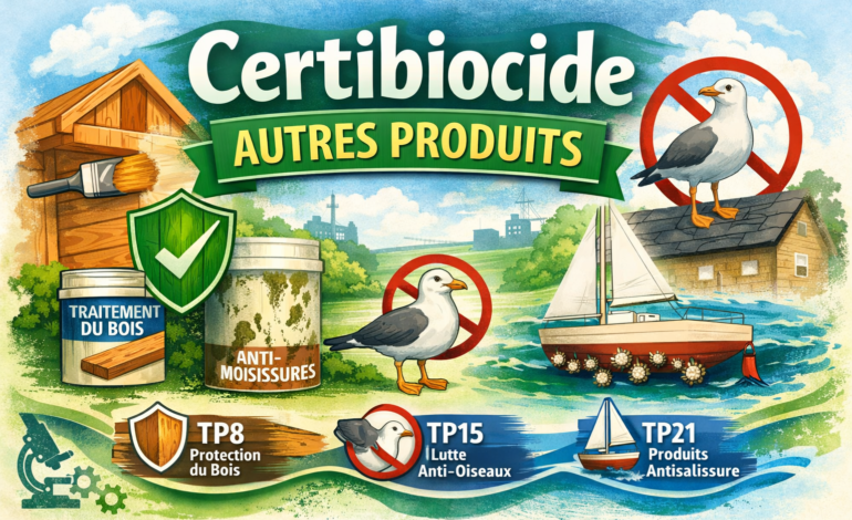 Certibiocide autres produits
