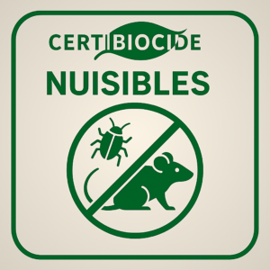 Certibiocide nuisibles
