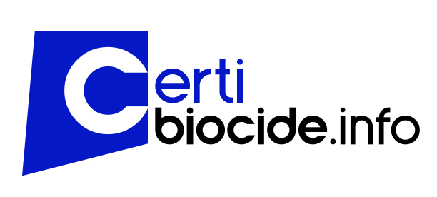 Logo Certibiocide.info, plateforme d’information sur la formation Certibiocide et Certiphyto