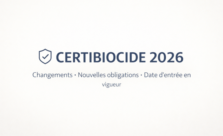 Certibiocide 2026